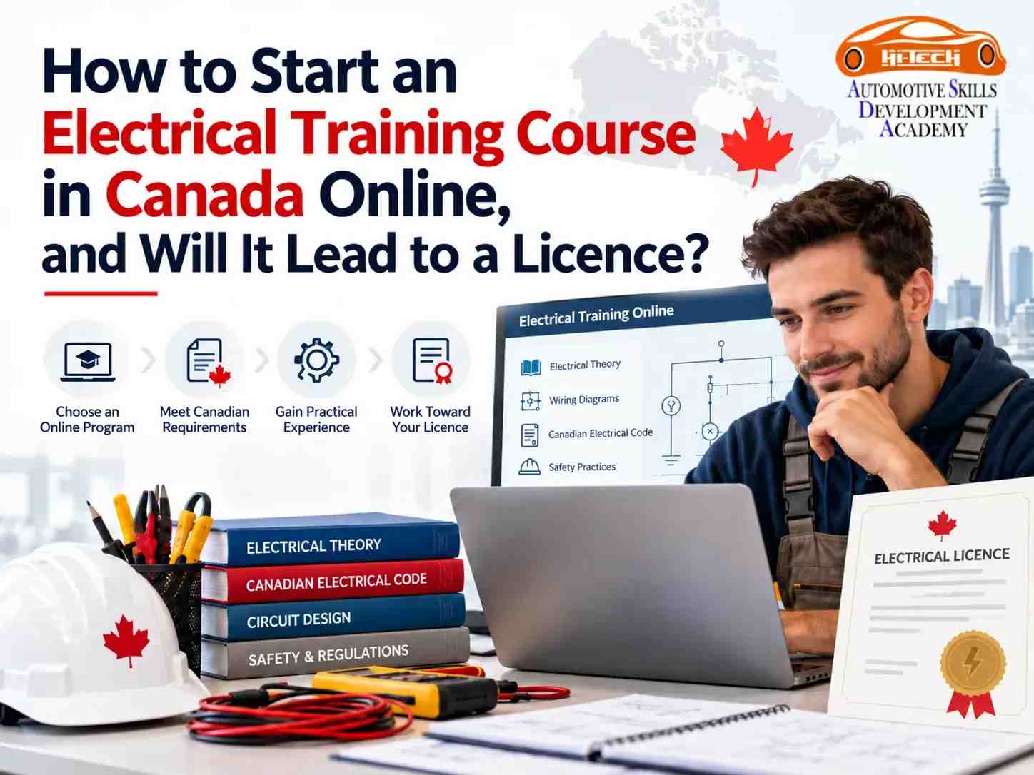 How to Start an Electrical Training Course in Canada Online, and Will It Lead to a Licence?